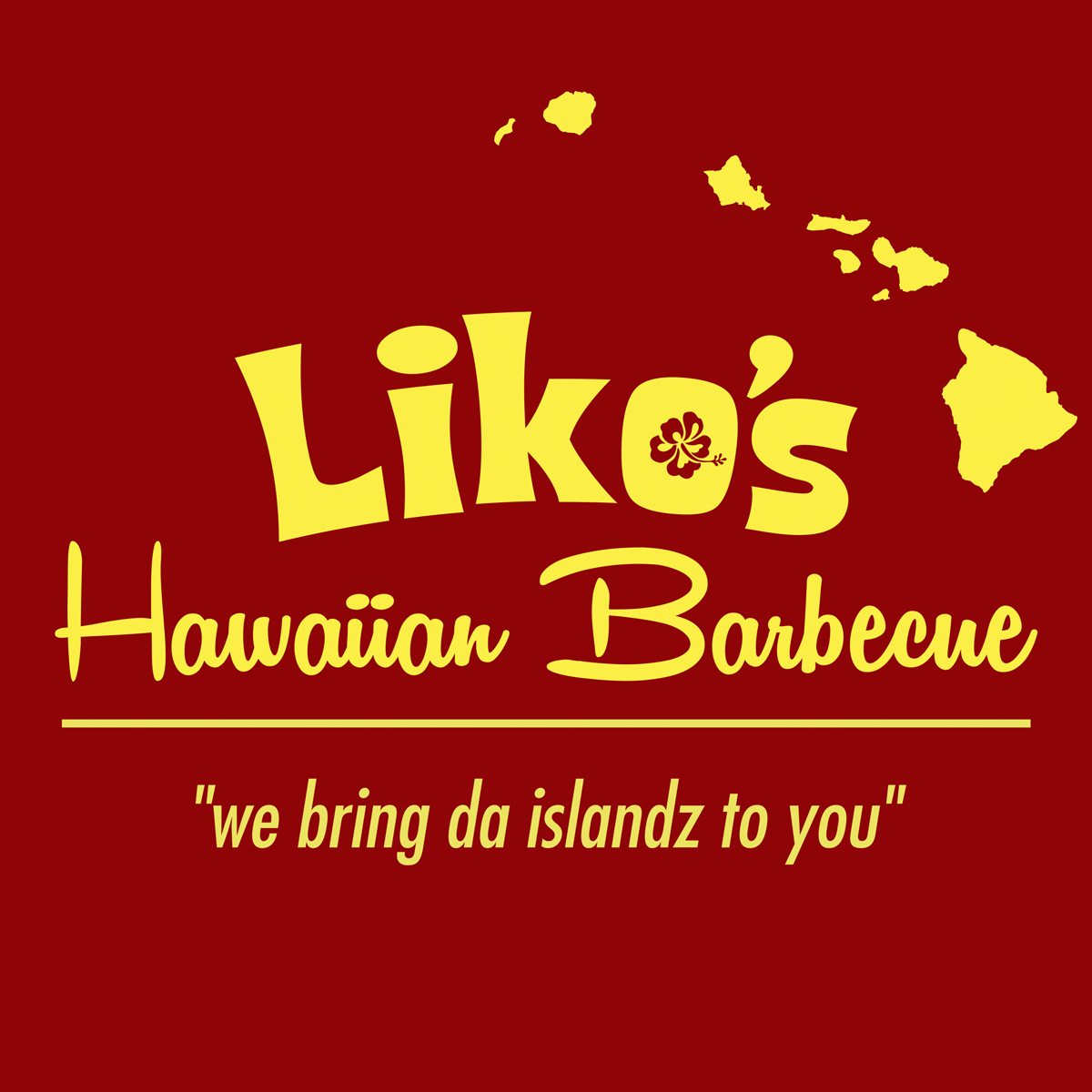 Liko's Hawaiian BBQ Food Truck Logo